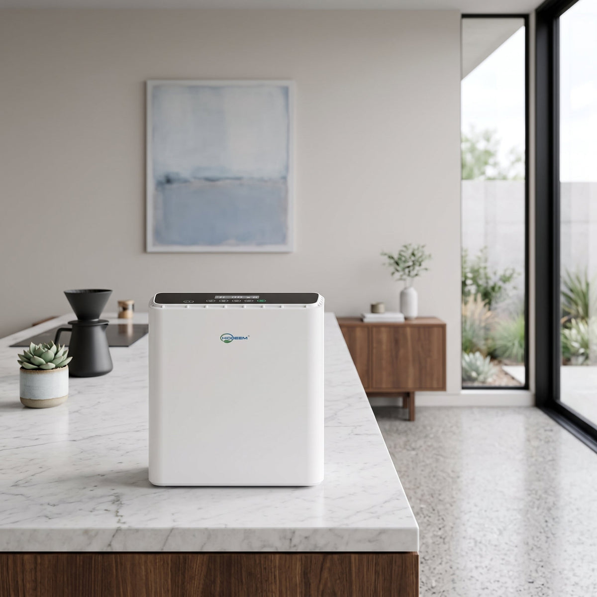 continuous flow portable oxygen concentrator
