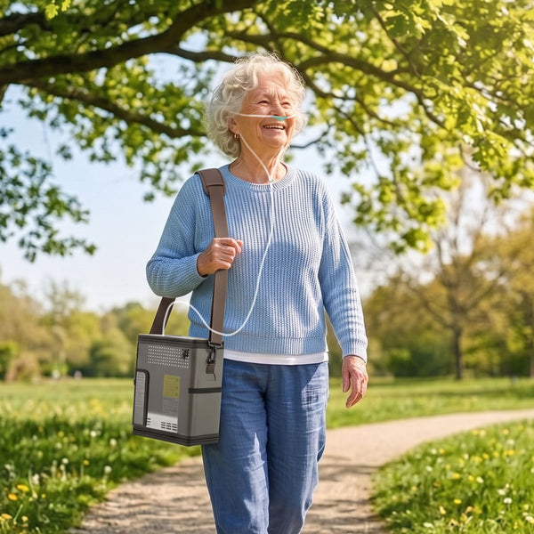 Hidgeem SJ-OX1C 1-6L Continuous Flow Portable Concentrator