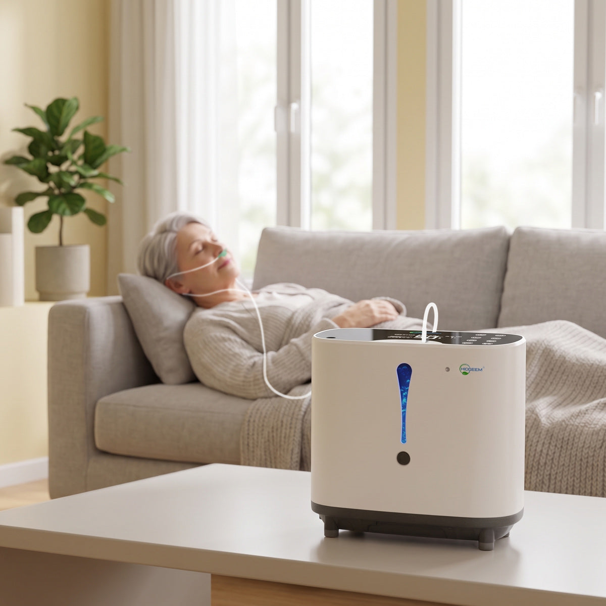 Hidgeem home oxygen concentrator