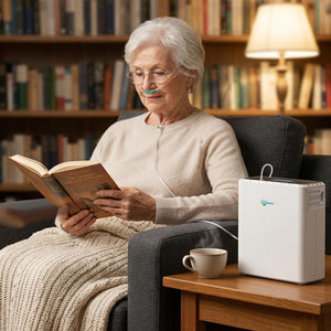 Hidgeem SJ-OX1C 1-6L Continuous Flow Portable Concentrator